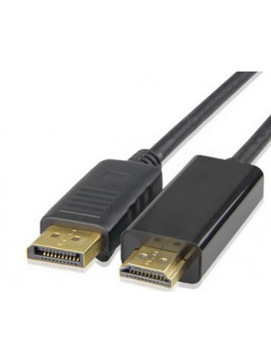 CABLE DISPLAYPORT (DP) A HDMI 1.8 MTRS NEGRO